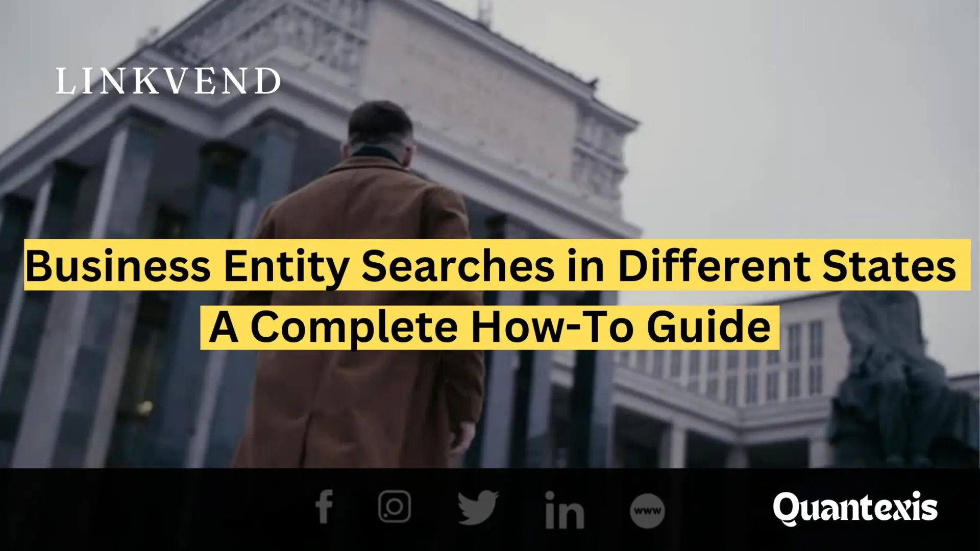 Business entity searches in different states