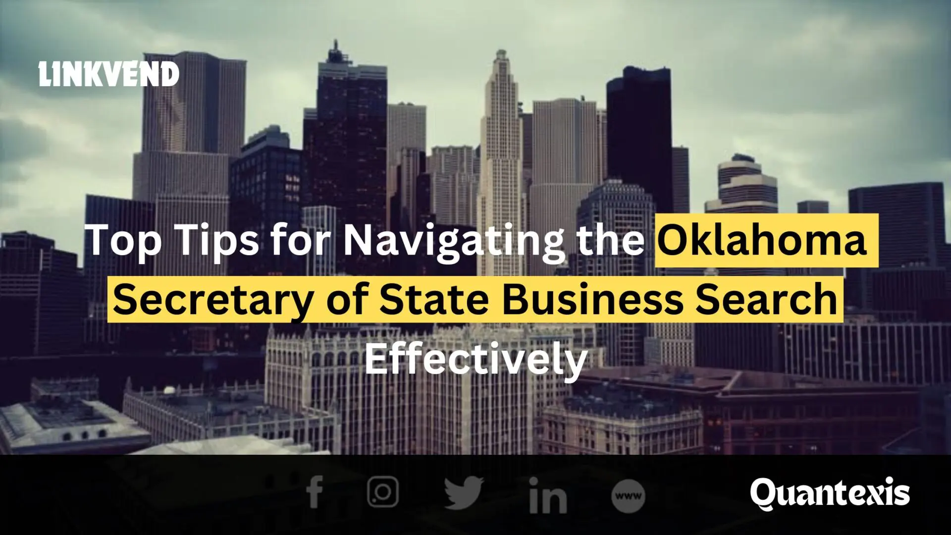 Oklahoma Secretary of State business search